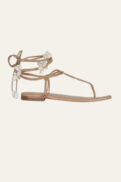 Shoes-Johanna Ortiz Amazonia Peruana Sandals In Nude
