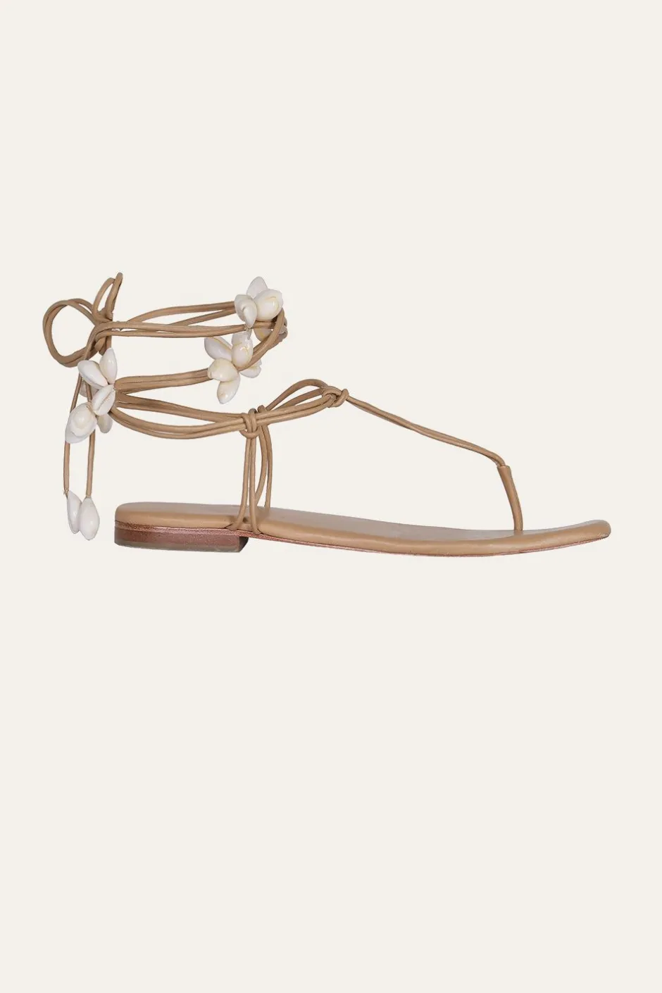 Shoes-Johanna Ortiz Amazonia Peruana Sandals In Nude