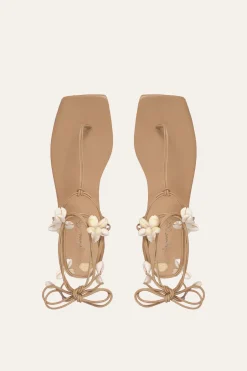 Shoes-Johanna Ortiz Amazonia Peruana Sandals In Nude
