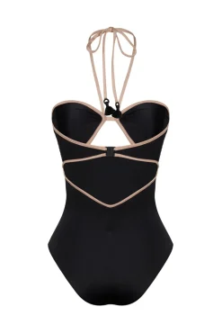 Swimwear-Johanna Ortiz Ashaninka Onepiece In Black