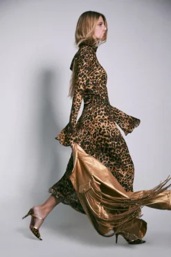 Shoes-Johanna Ortiz Aventurera Heels In Leopard