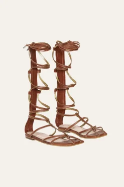 Shoes-Johanna Ortiz Baquiana Gladiators In Brown