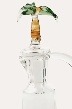 Table Tops-Johanna Ortiz Cano Cristales Vinegar Cruet In Green Set Of 2