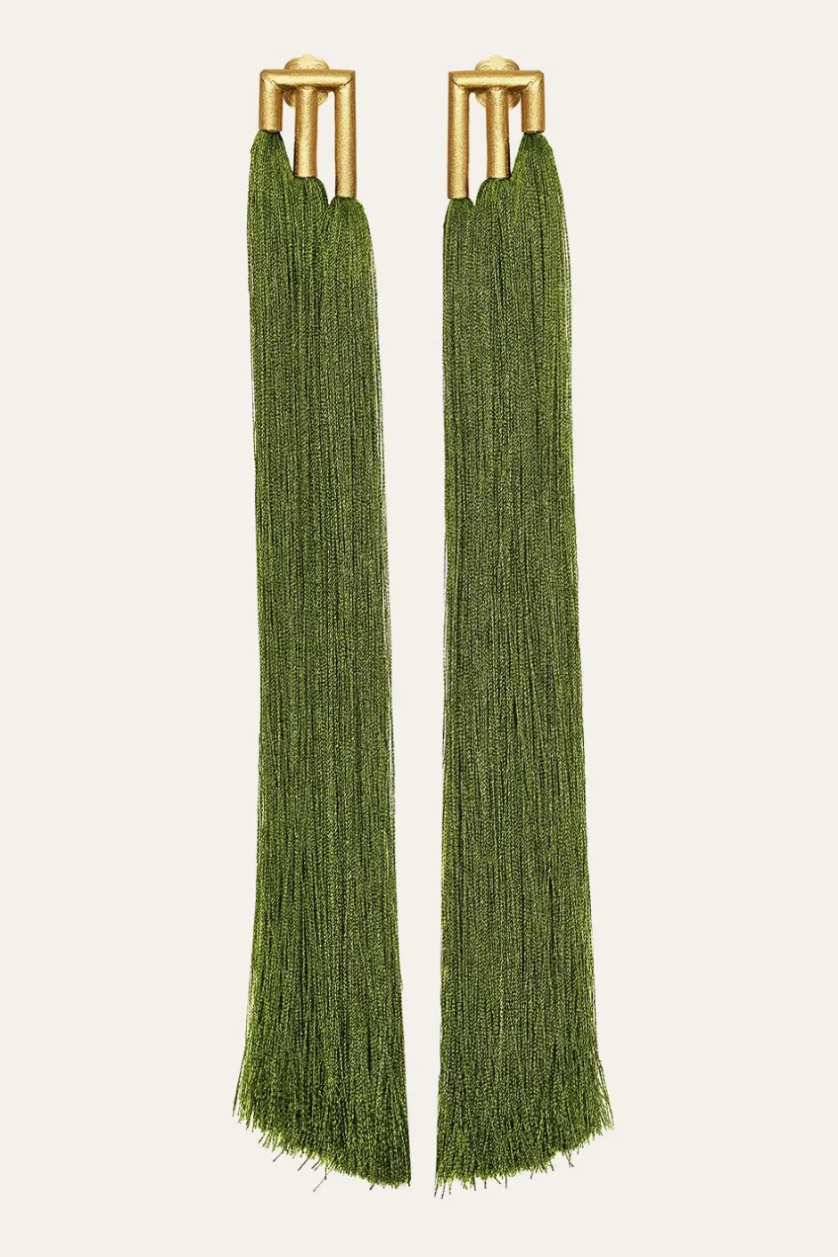 Jewelry-Johanna Ortiz Color Ways Earrings In Olive