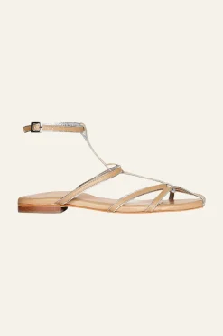 Shoes-Johanna Ortiz Conquistadora Sandals In Nude