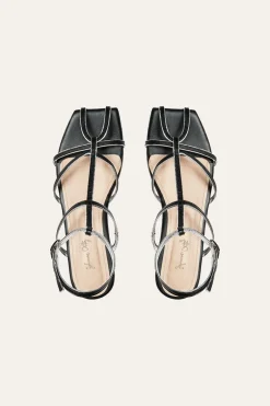 Shoes-Johanna Ortiz Conquistadora Sandals In Black
