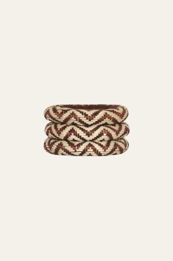 Jewelry-Johanna Ortiz Cosmic Serpent Bangles In Cacao