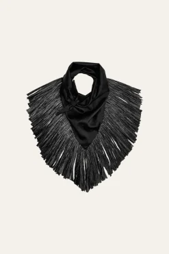 Shawls-Johanna Ortiz Cowboy'S Journey Scarf In Black