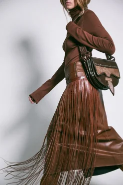 Belts-Johanna Ortiz Dancing Earthward Belt In Tobacco