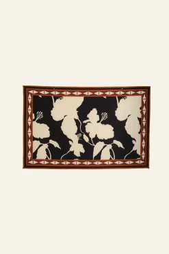 Shawls-Johanna Ortiz Elongo Florals Shawl In Black