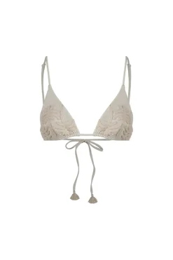 Swimwear-Johanna Ortiz Enjipai Bikini Top In Ecru
