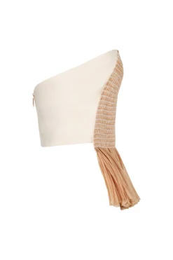 Tops-Johanna Ortiz Exploring Textures Top