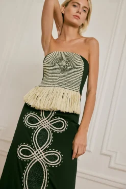 Tops-Johanna Ortiz Exploring Textures Top In Black