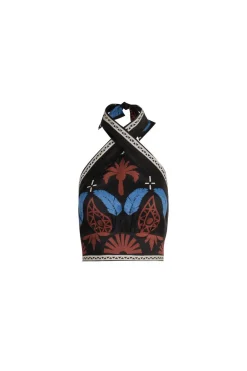 Tops-Johanna Ortiz Grateful Warrior Top
