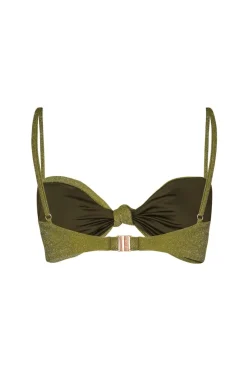Swimwear-Johanna Ortiz Heliconia Bikini Top In Green