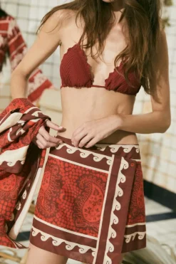 Bottoms-Johanna Ortiz Hunting Roots Skirt