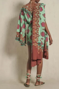 Shawls-Johanna Ortiz India Chintz Shawl In Green