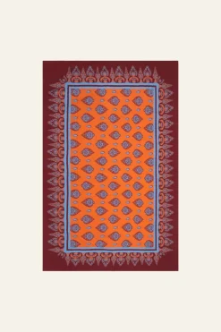 Shawls-Johanna Ortiz India Chintz Shawl In Orange