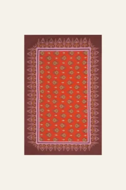 Shawls-Johanna Ortiz India Chintz Shawl In Red