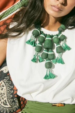Jewelry-Johanna Ortiz Jump For Joy Necklace In Green