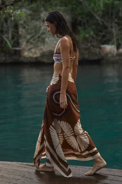 Pareos & Coverups-Johanna Ortiz Kene Pareo In Brown