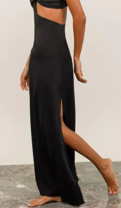 Bottoms-Johanna Ortiz Kikoi Skirt In Black