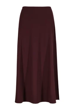 Bottoms-Johanna Ortiz Kikoi Skirt In Wine
