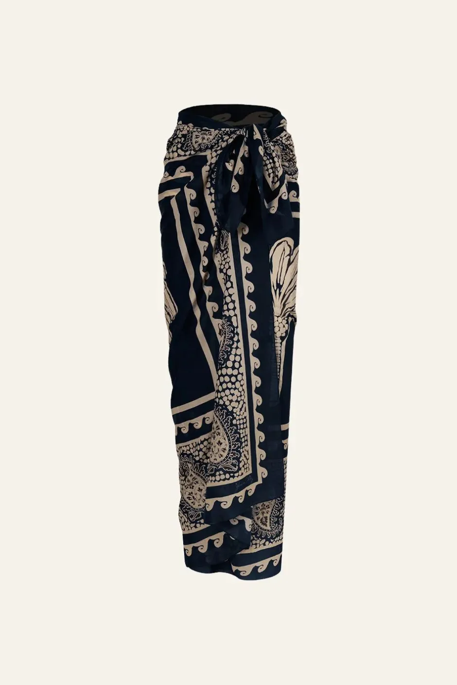 Pareos & Coverups-Johanna Ortiz Kilimanjaro Pareo In Navy