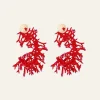Jewelry-Johanna Ortiz Leyendas Africanas Earrings In Red
