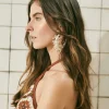 Jewelry-Johanna Ortiz Leyendas Africanas Earrings In Ecru