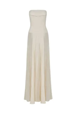 Bottoms-Johanna Ortiz Light And Sound Skirt In Ecru