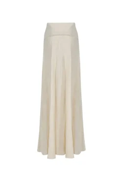 Trending Now-Johanna Ortiz Light And Sound Skirt In Ecru