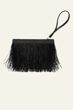 Bags-Johanna Ortiz Llanero Wristlet In Black