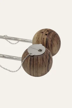 Table Tops-Johanna Ortiz Marimba Mini Salt & Pepper In Silver Set Of 2