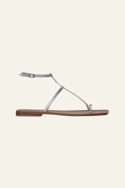 Shoes-Johanna Ortiz Maze Trek Sandals In Silver