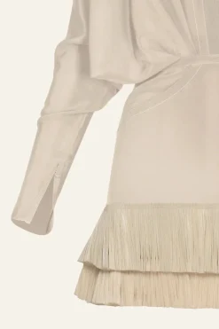 Dresses-Johanna Ortiz Mojito Nights Dress In Ecru