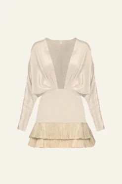 Dresses-Johanna Ortiz Mojito Nights Dress In Ecru