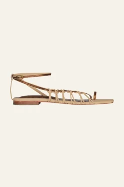 Shoes-Johanna Ortiz Moon Gazer Flats In Nude
