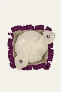 Table Tops-Johanna Ortiz Mushroom Mandala Bread Basket In Acaii Set Of 2