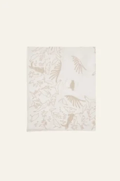 Table Linens-Johanna Ortiz Natural Spice Esperanza Square Tablecloth