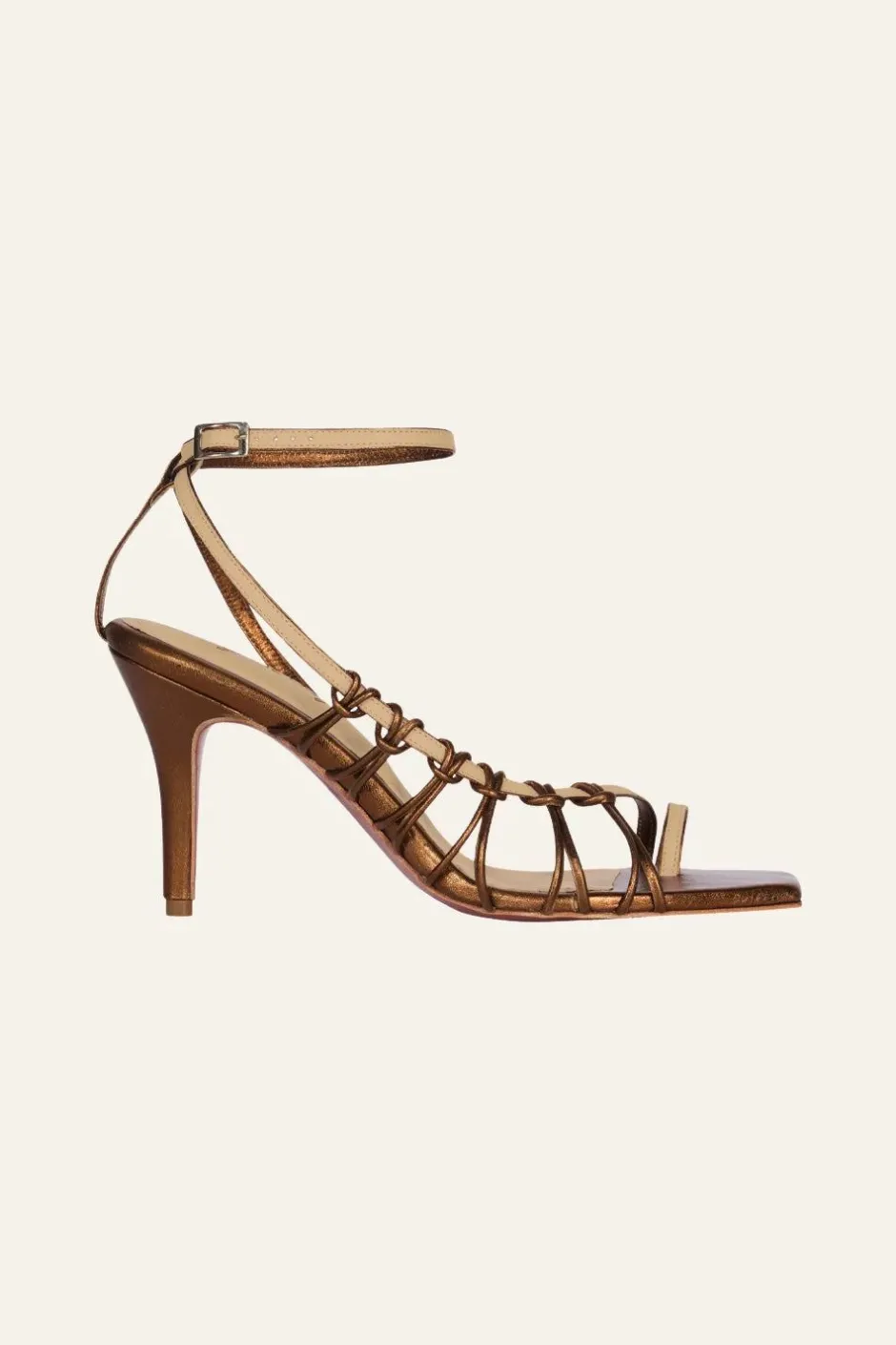 Shoes-Johanna Ortiz Nocturna Heels In Copper
