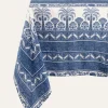 Table Linens-Johanna Ortiz Nuqui Square Tablecloth In Blue