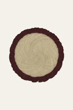Table Linens-Johanna Ortiz Orpua Placemat In Wine Set Of 2