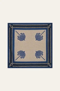 Shawls-Johanna Ortiz Palmas Canas Scarf In Navy