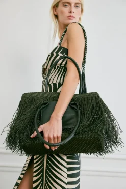 Bags-Johanna Ortiz Palm'S Embrace Bag In Black