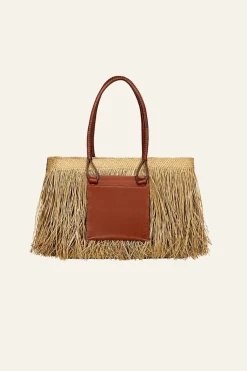 Bags-Johanna Ortiz Palm'S Embrace Bag In Brown