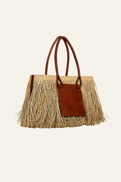 Bags-Johanna Ortiz Palm'S Embrace Bag In Brown