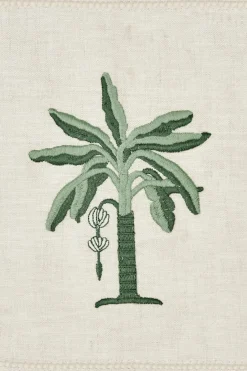 Table Linens-Johanna Ortiz Platanera Napkins In Jade Set Of 4