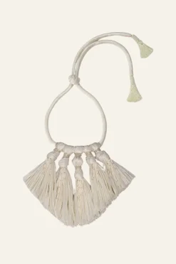 Jewelry-Johanna Ortiz Protection Necklace In Ecru