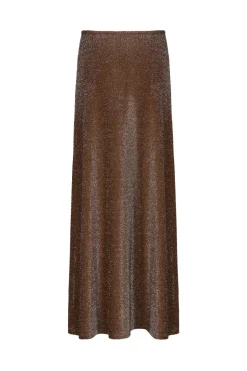 Bottoms-Johanna Ortiz Rainstorm Skirt In Chocolate